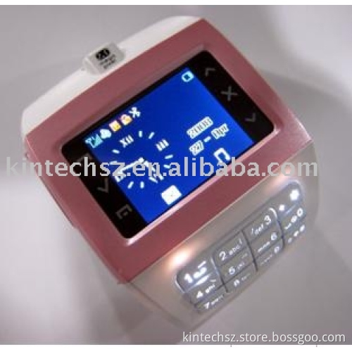 New fashion model New watch mobile phone. mobile phone watch ,mobile phone clock A3K007
